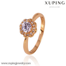 11225-Xuping New Model 18K Gold Jewelry Wedding Ladies Finger Ring